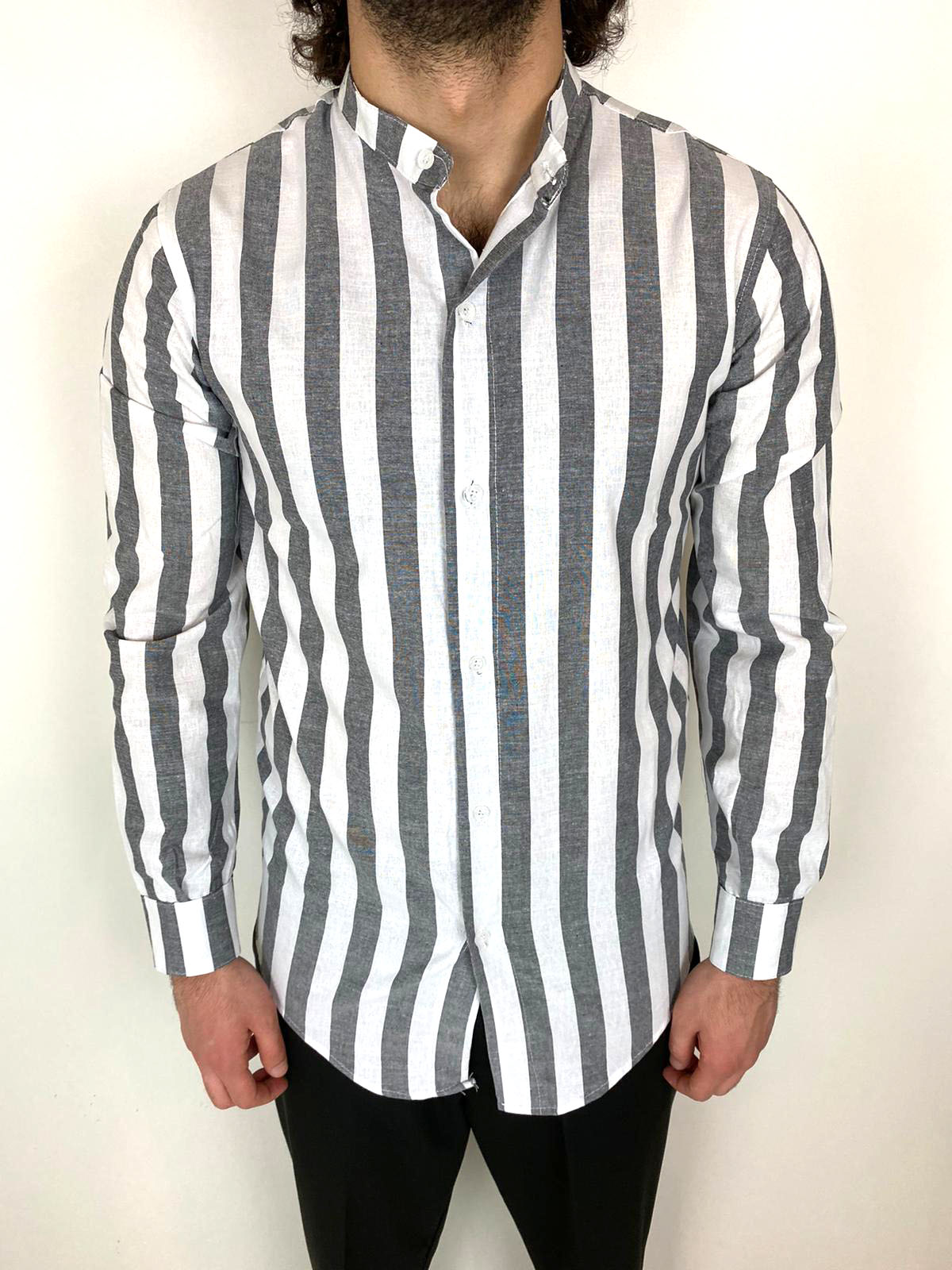 camicia righe orizzontali