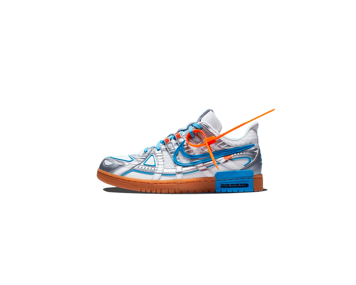 air rubber dunk off white