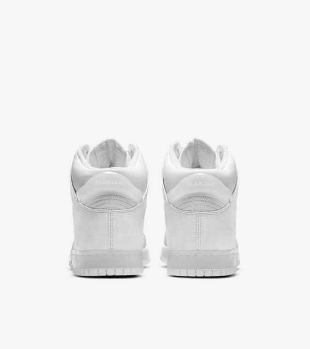 dunk high slam jam clear white