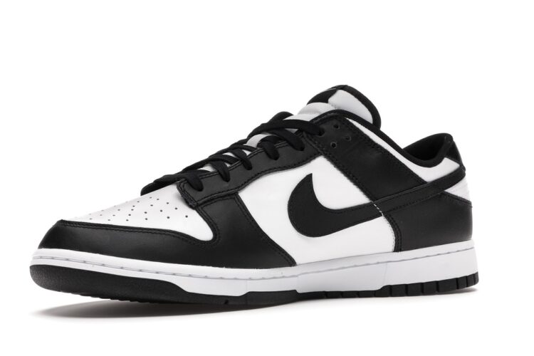 dunk low black white 42 5