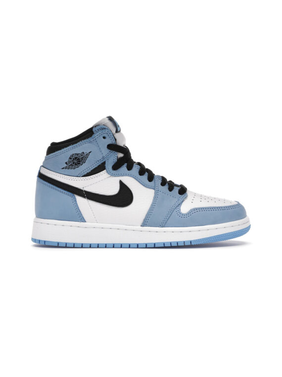 Jordan 1 Retro High White University Blue Black (GS)