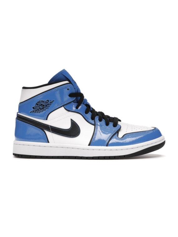 Jordan 1 Mid Signal Blue