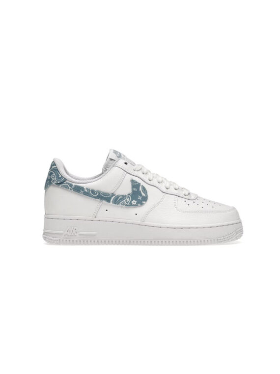 Nike Air Force 1 Low '07 Essential White Worn Blue Paisley (W)
