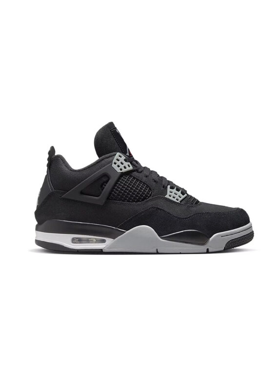 Jordan 4 Retro Black Canvas