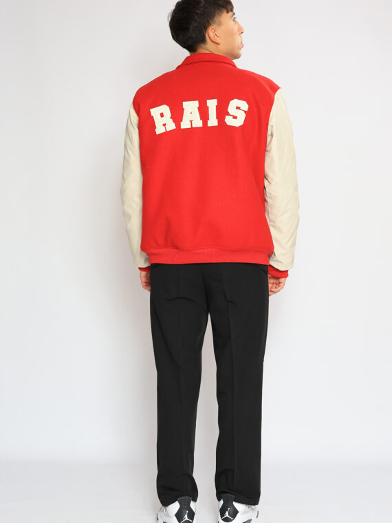 Varsity Jacket Logo Red - RAIS DESIGN