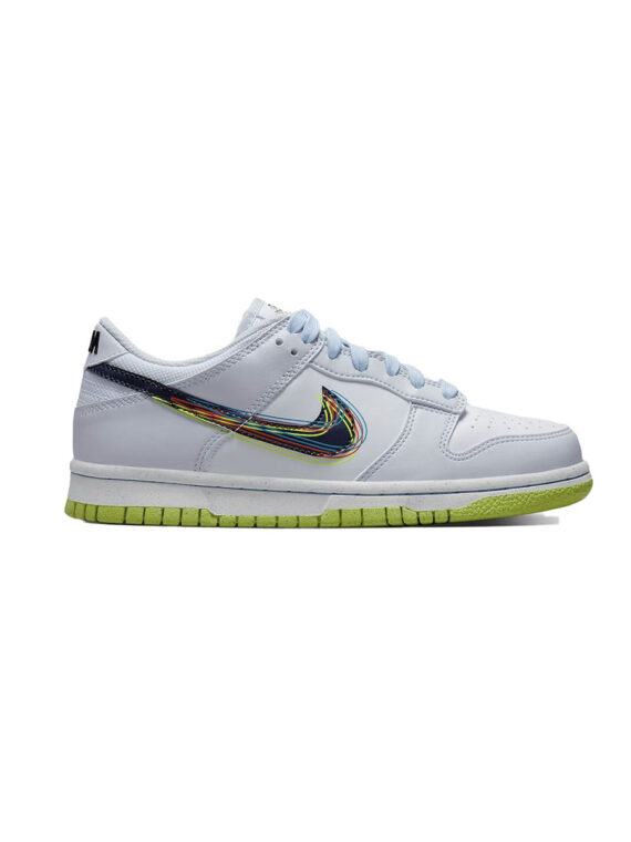 Nike Dunk Low 3D Swoosh Grey (GS)
