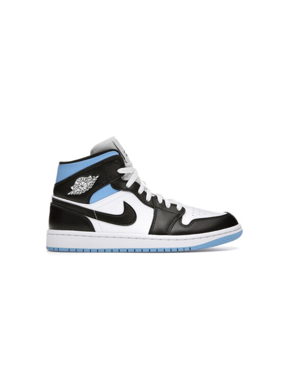 Jordan 1 Mid University Black White (W)