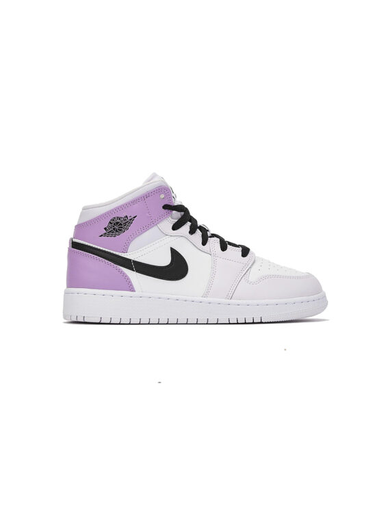 Jordan 1 Mid Barely Grape (GS)
