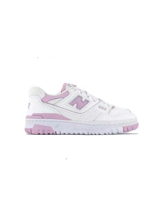 New Balance 550 White Bubblegum Pink (W)