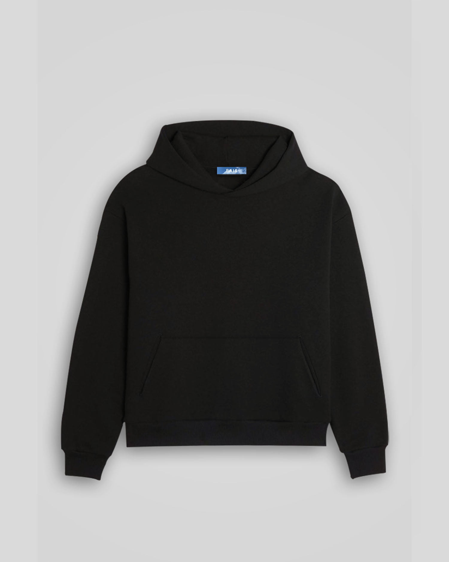 Felpa nera basic clearance