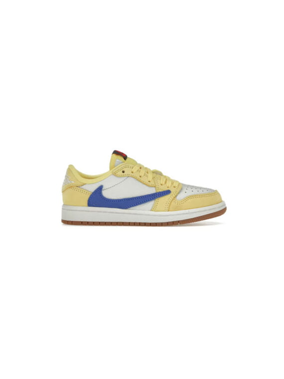 Jordan 1 Low Travis Scott Canary (Kids)