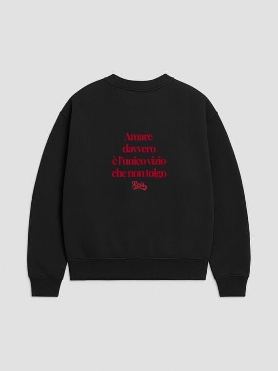 Crewneck "Amare Davvero" - RAIS DESIGN