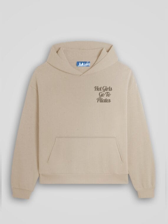 Hoodie "Hot Girls Go to Pilates"- RAIS DESIGN
