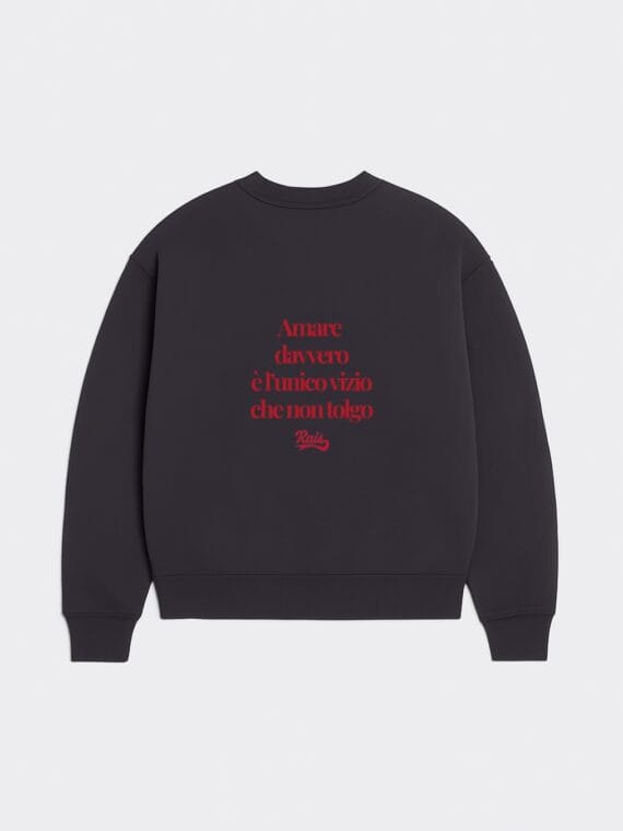 Crewneck "Amare Davvero" - RAIS DESIGN