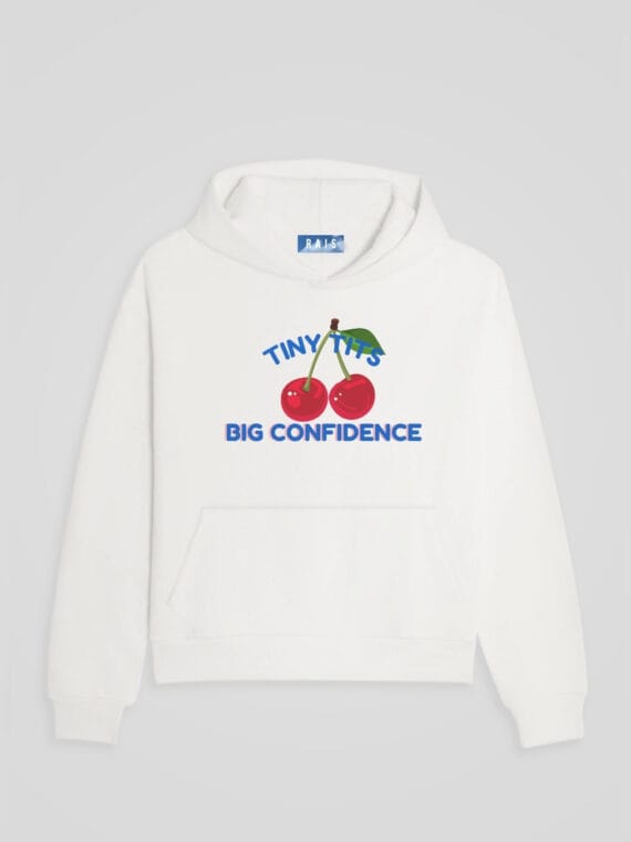 Hoodie "Tiny Tits Big Confidence" - RAIS DESIGN