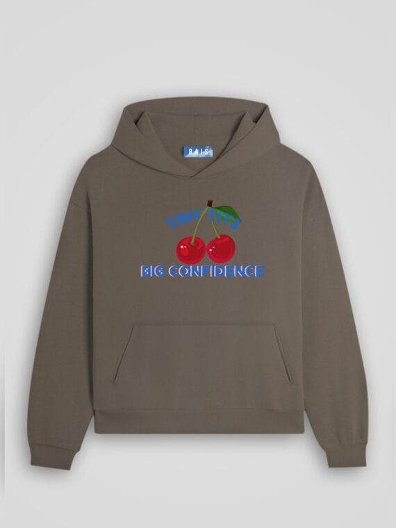 Hoodie "Tiny Tits Big Confidence" - RAIS DESIGN