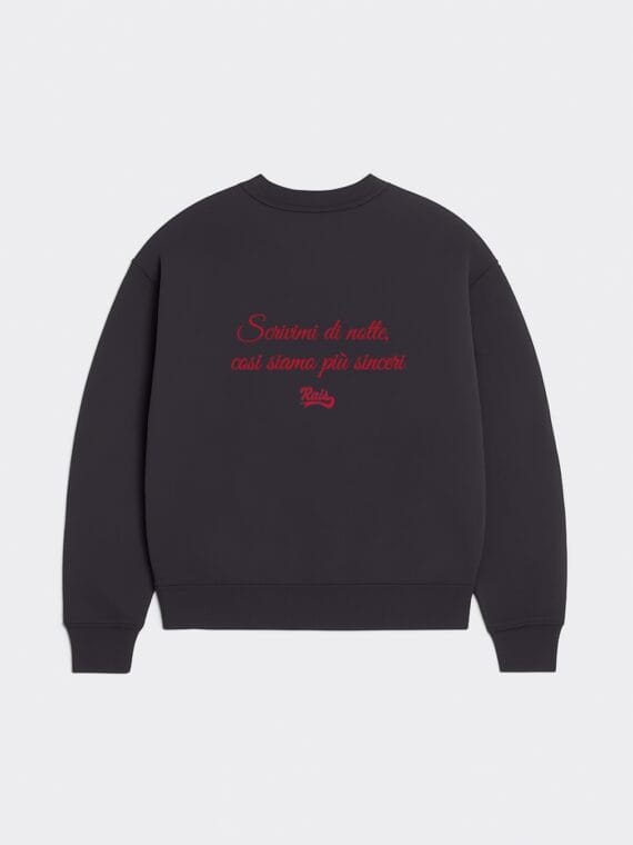 Crewneck "Scrivimi Di Notte" - RAIS DESIGN