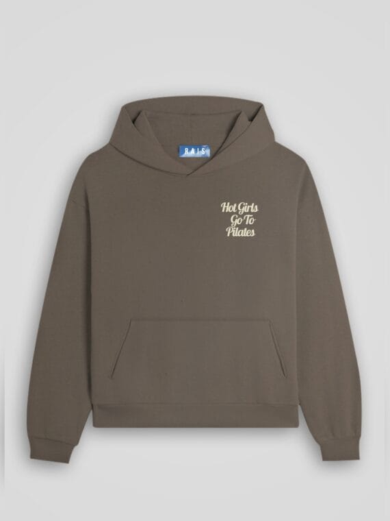 Hoodie "Hot Girls Go to Pilates"- RAIS DESIGN